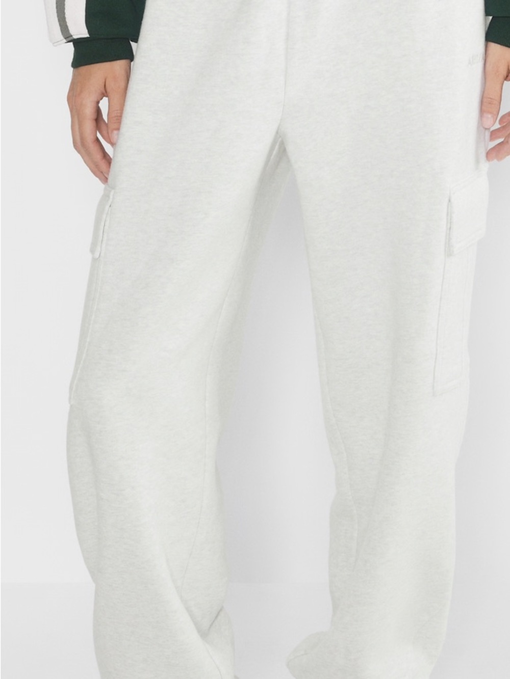 Aritzia NWT Cozy Sweatfleece Mega Cargo Joggers - Size 2Xl - Picture 4 of 7